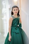 Vesper 7-11 Years Old Girl Dress 30136 Green